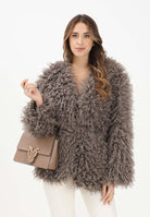 ONLY Eco-pelliccia color taupe da donna 15352755 Satellite ONLY 