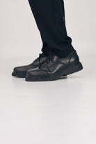 Scarpe stringate nere da uomo HM0HM01574BEH BEH CALVIN KLEIN JEANS 