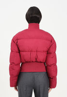 ELISABETTA FRANCHI Bomber ciliegia da donna con patch logo PI85D56E2 EA5 ELISABETTA FRANCHI 