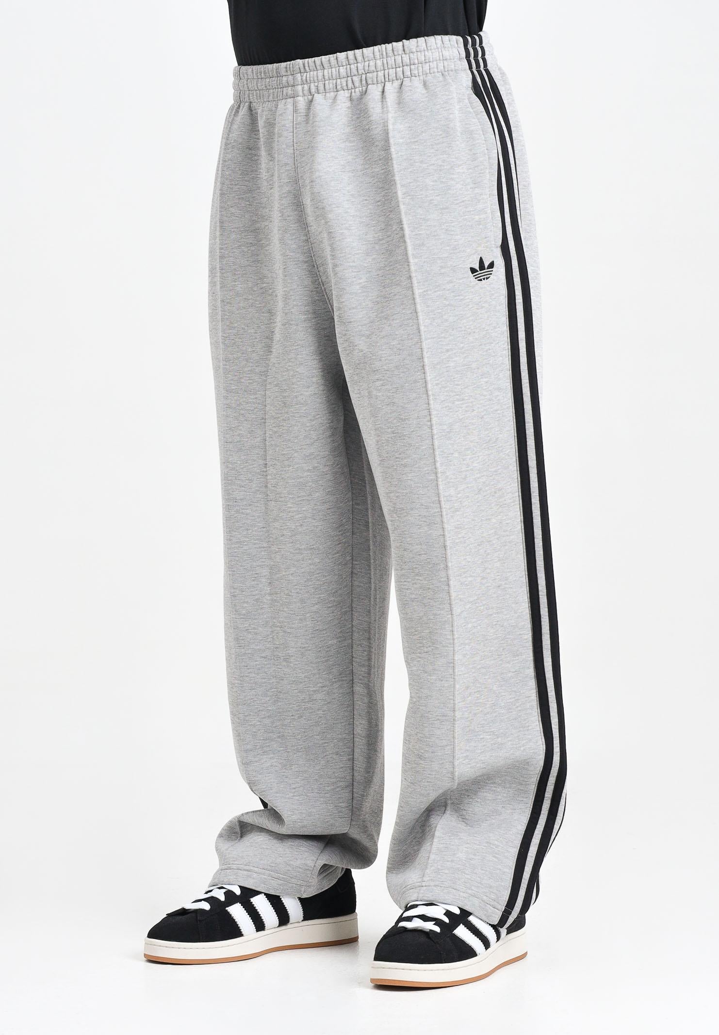 ADIDAS ORIGINALS Pantalone sportivo Adicolor Spacer Baggy grigio da uomo JX1505 . ADIDAS ORIGINALS 