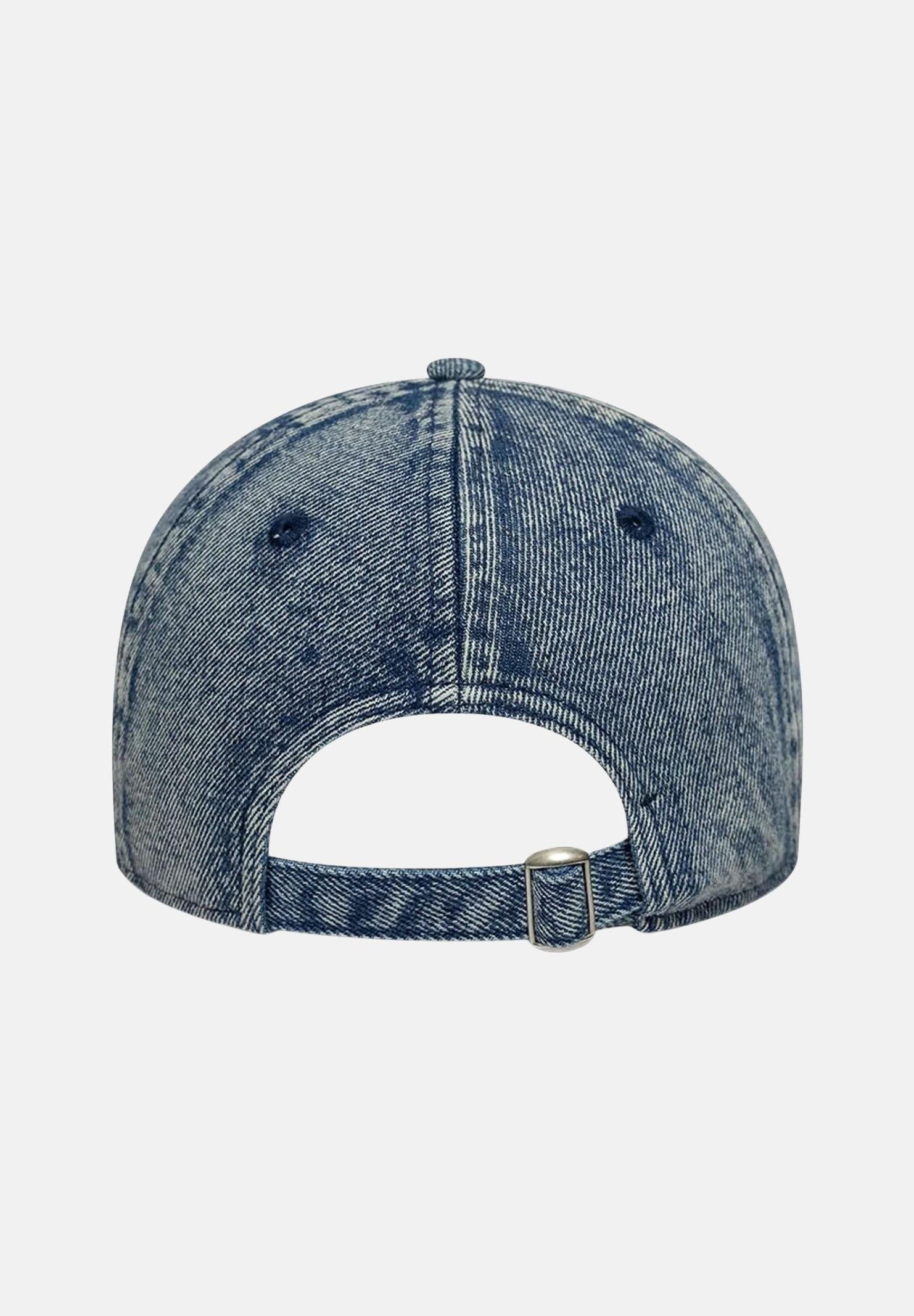 NEW ERA Cappello con visiera 9TWENTY LA Dodgers MLB in denim per uomo e donna 60758965 . NEW ERA 