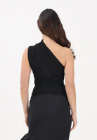 ELISABETTA FRANCHI Top elegante nero da donna con zip laterale CN00962E2 110 ELISABETTA FRANCHI 