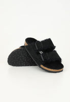 BIRKENSTOCK Ciabatte Arizona Shearling nere per uomo e donna 752663  BIRKENSTOCK 