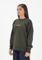 DSQUARED2 Felpa girocollo verde per donna, ragazzi e bambini con stampa logo DQ2739D0094 DQ518 DSQUARED2 