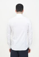 Camicia a manica lunga bianca da uomo 5C0017/A01 W103 PATRIZIA PEPE 
