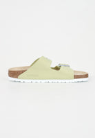 BIRKENSTOCK Ciabatte Arizona verdi da donna con brillantini 1024201 . BIRKENSTOCK 