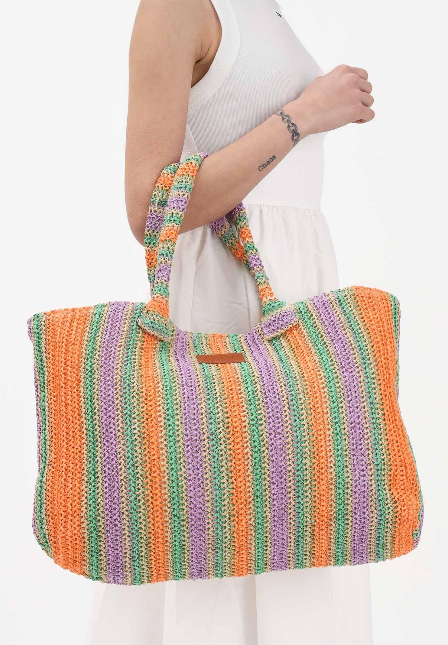 ME FUI Borsa mare multicolore da donna MA26-SW0085OR . ME FUI 