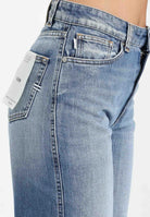 VICOLO Jeans Kate in denim chiaro da donna DF5125 VU VICOLO 