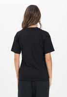 DIESEL T-shirt a manica corta nera per donna, ragazzi e bambini con maxi logo Oval D J02477KYAUN K900 DIESEL 