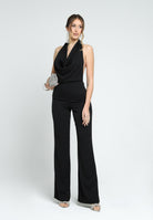 SANTAS Tuta MERINGUE nera da donna con strass PV25017 NERO SANTAS 