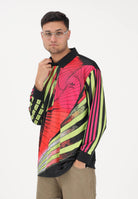 ADIDAS ORIGINALS Polo a manica lunga Archive Loose Goalkeeper Jersey multicolore per uomo e donna KD3816 . ADIDAS ORIGINALS 