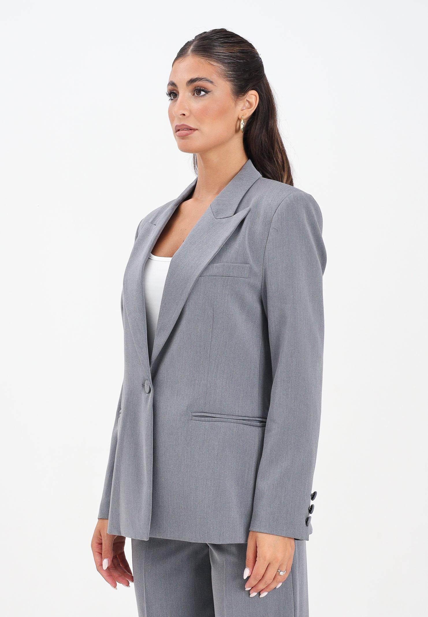 VICOLO Giacca grigia da donna TF0369 A193 VICOLO 