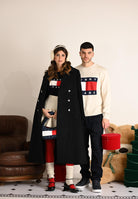 TOMMY JEANS Maglioncino girocollo panna da uomo con logo DM0DM22105AFN . TOMMY JEANS 