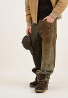 I'M BRIAN Jeans in denim vintage da uomo JASON3125 0028 I'M BRIAN 