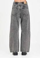 MAISON MARGIELA Jeans per donna, ragazzi e bambini in denim nero con leggere sfumature M60844MM06D M602 MAISON MARGIELA 