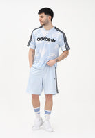 ADIDAS ORIGINALS Shorts sportivo FIREBIRD celeste da uomo KD0443 . ADIDAS ORIGINALS 