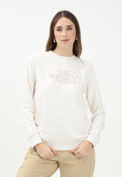THE NORTH FACE Felpa girocollo Drew Peak Light panna da donna NF0A8C1EATW1 . THE NORTH FACE 