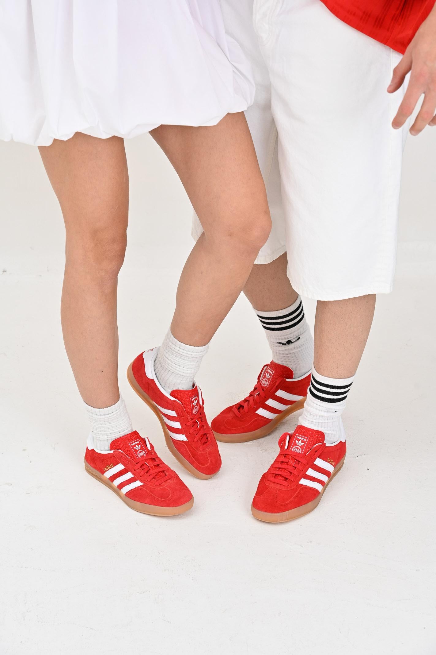 ADIDAS ORIGINALS Sneakers Gazelle Indoor rosse per uomo e donna JI2063  ADIDAS ORIGINALS 