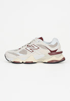 NEW BALANCE Sneakers 9060 panna e bordeaux per uomo e donna U9060PSD  NEW BALANCE 