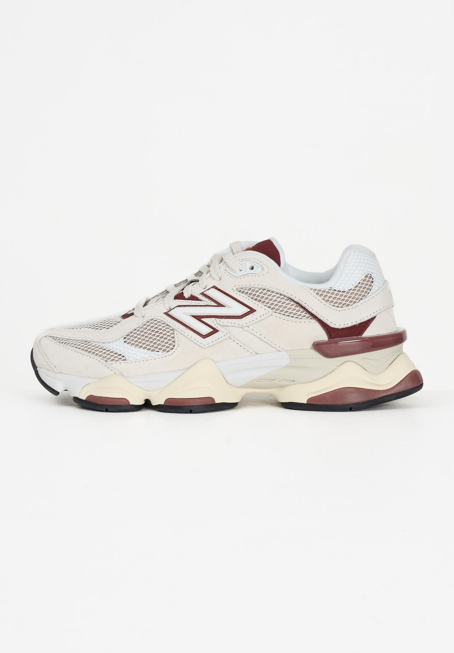 NEW BALANCE Sneakers 9060 panna e bordeaux per uomo e donna U9060PSD  NEW BALANCE 