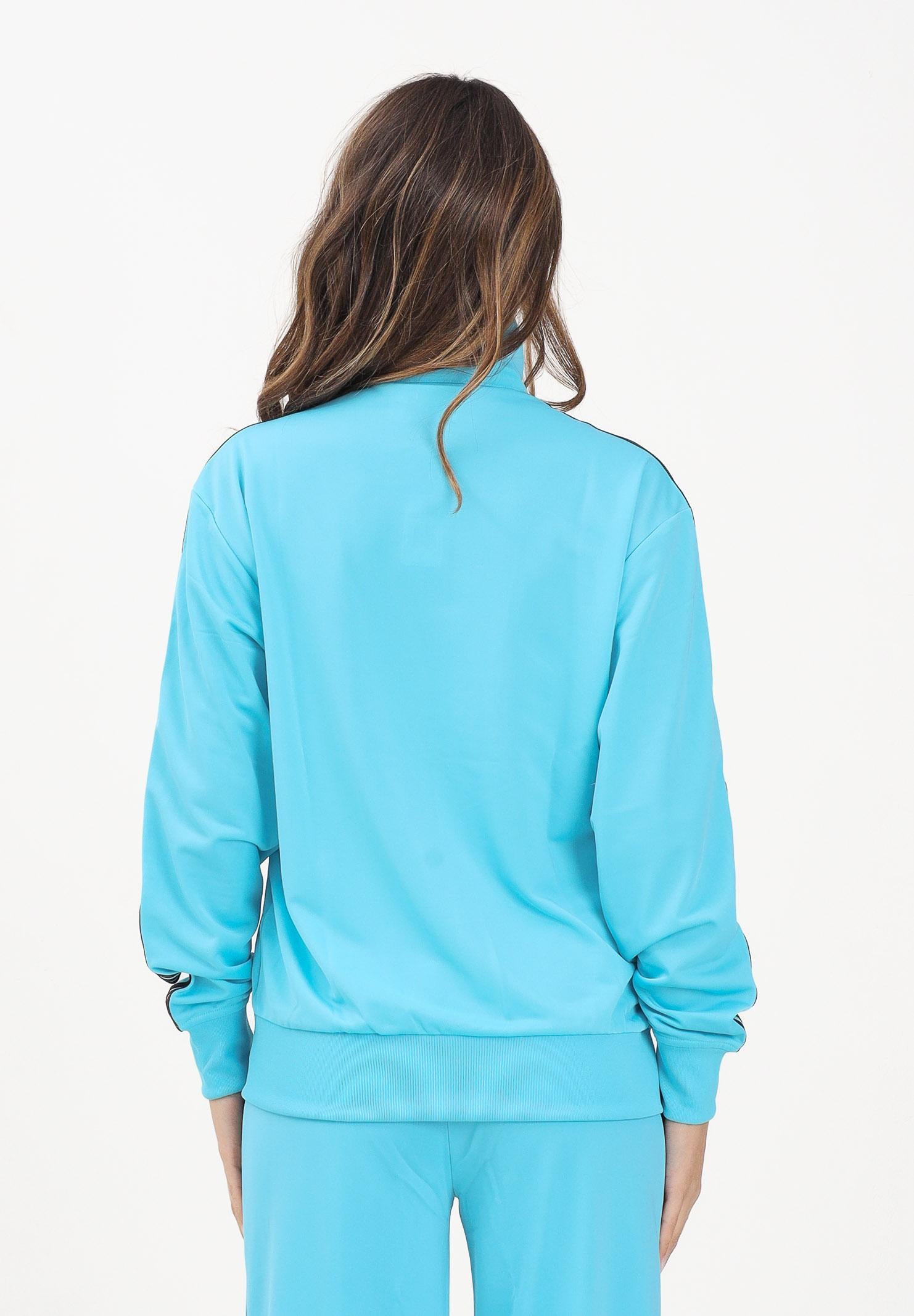 ADIDAS ORIGINALS Felpa con zip Adicolor Classic Firebird Loose azzurra da donna JW1248  ADIDAS ORIGINALS 