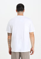 LYLE & SCOTT T-shirt a manica corta bianca da uomo con patch logo TS400VOG 626 LYLE & SCOTT 