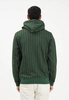 LACOSTE Felpa con cappuccio Monogram verde da uomo SH5885 D1R LACOSTE 