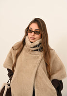 PINKO Cappa beige da donna effetto pelliccia 103837A2PI C60 PINKO 