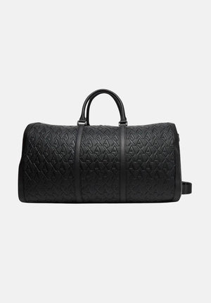 ARMANI EXCHANGE Borsone nero da uomo con logo all-over XM000845AF12133 UC001 ARMANI EXCHANGE 