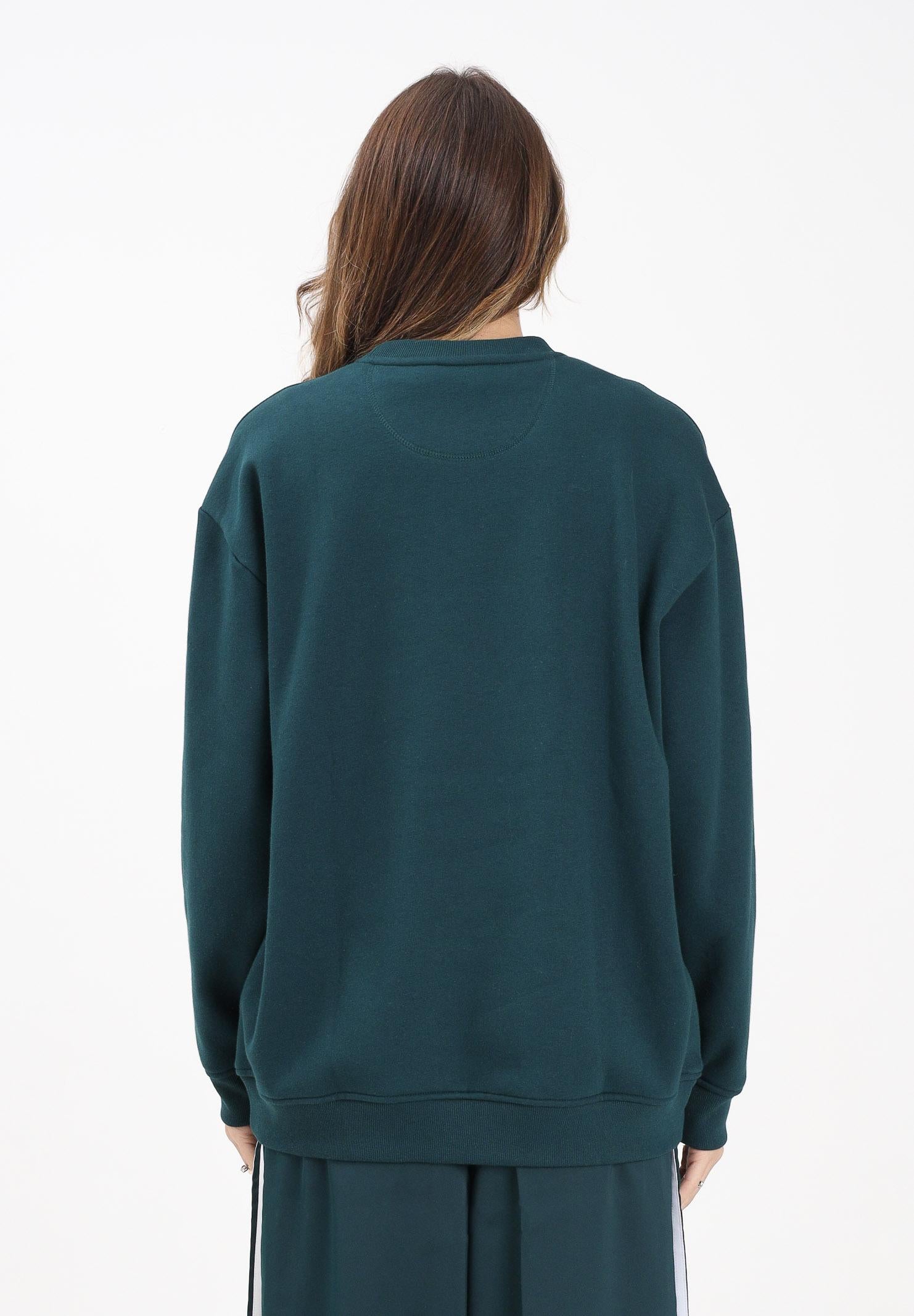 ADIDAS ORIGINALS Felpa girocollo Essentials Oversized French Terry verde da donna JX2829 . ADIDAS ORIGINALS 