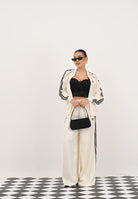 TPN Corpetto nero da donna con strass FERSIT122W5 D6 TPN 