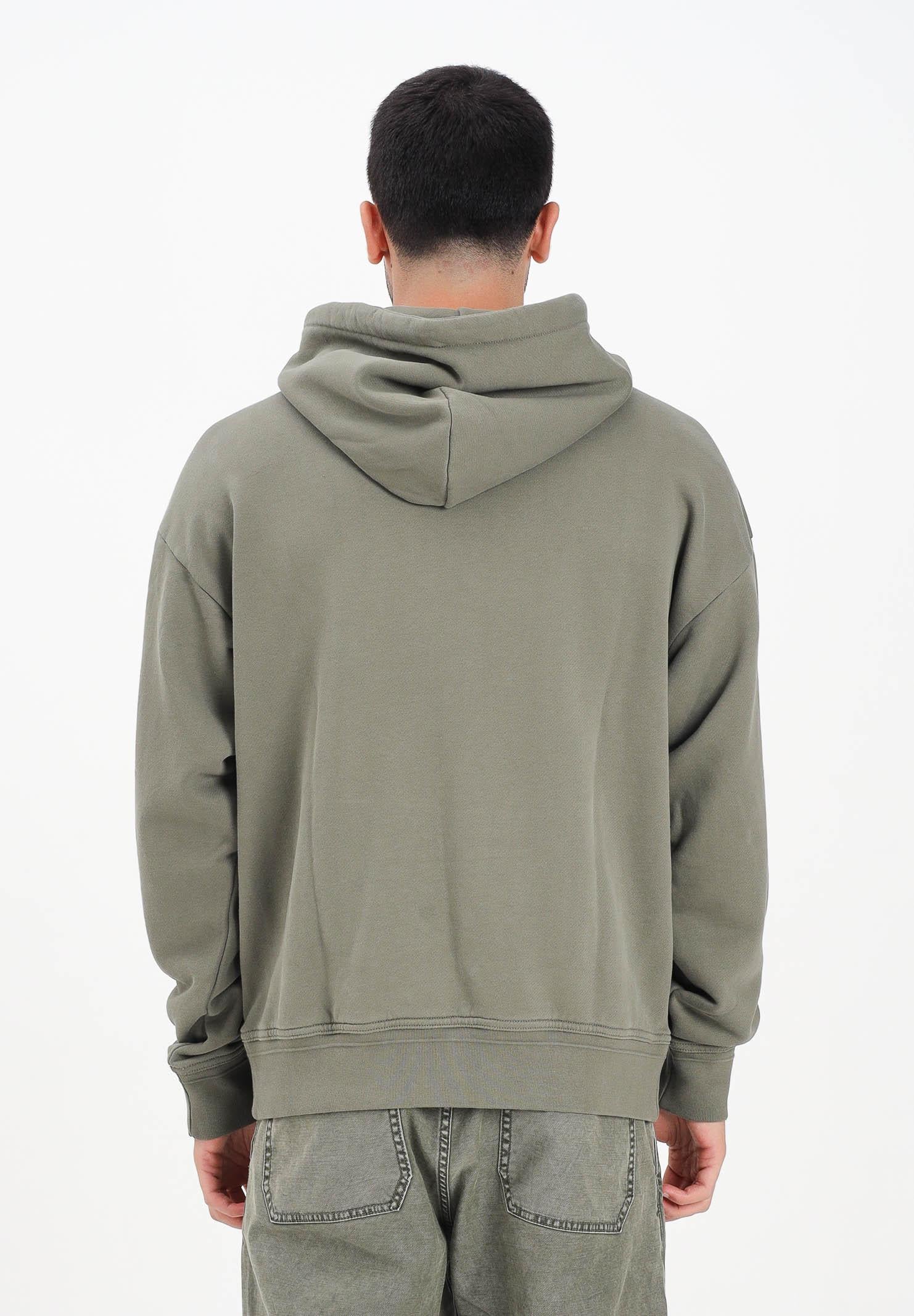 NAPAPIJRI Felpa con cappuccio Braies in French Terry verde da uomo NP0A88YNG0A1 . NAPAPIJRI 