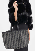 LACOSTE Shopper nera da donna con pochette Zely NF5001 N56 LACOSTE 