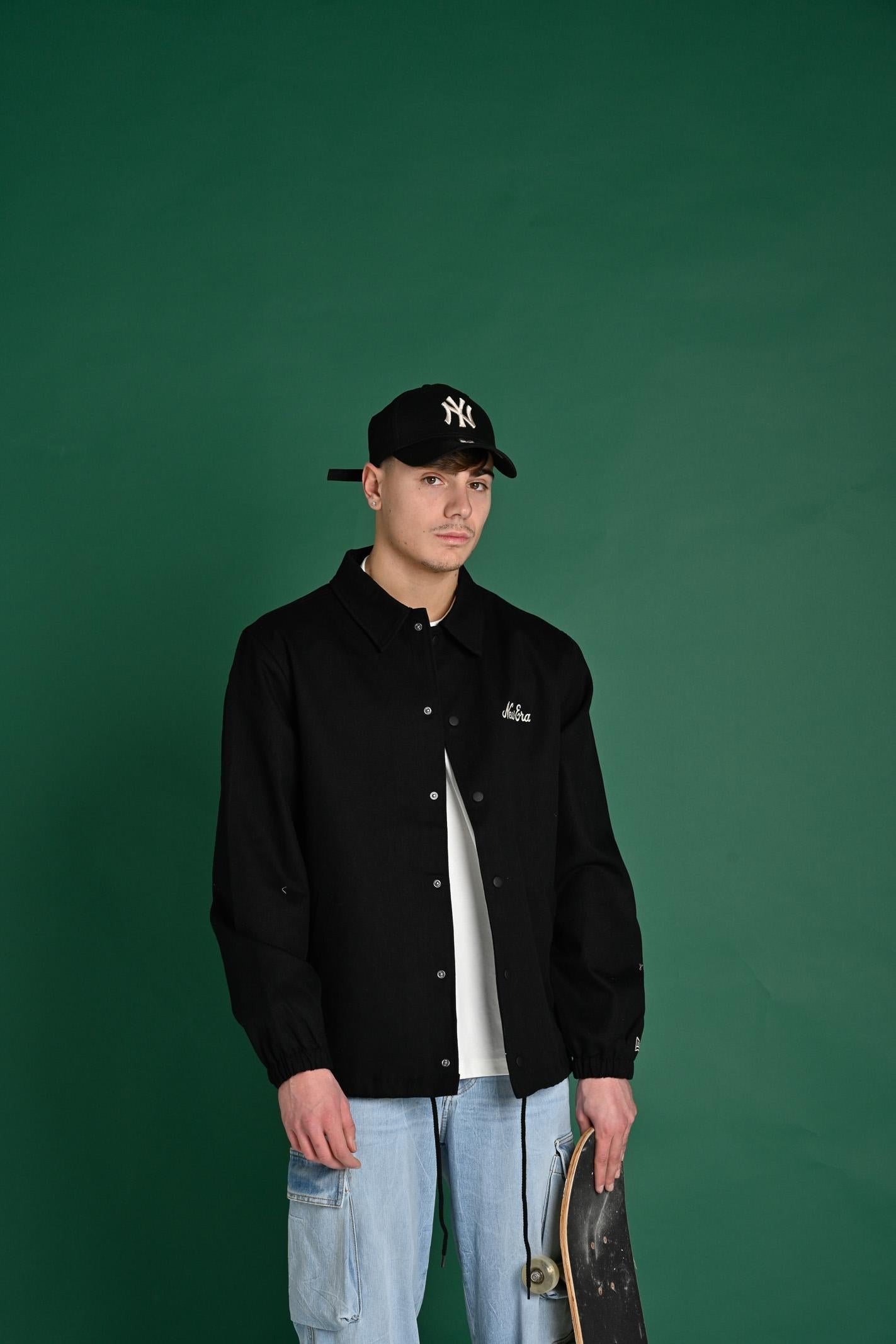 Cappello con Visiera Nera Yankees per Uomo e Donna – New Era