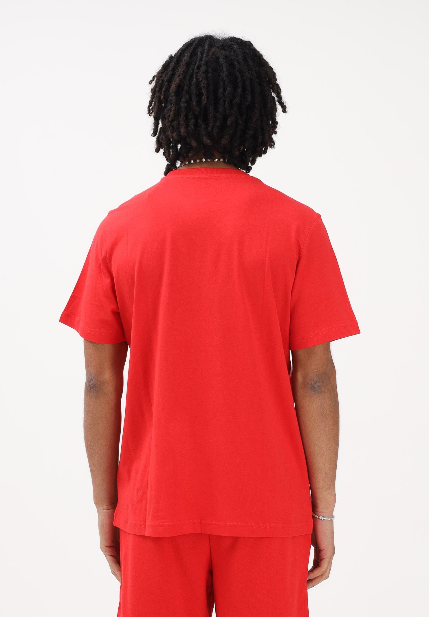 PUMA T-shirt a manica corta Essentials 2 Colour N.1 Logo rossa da uomo 684708 11 PUMA 