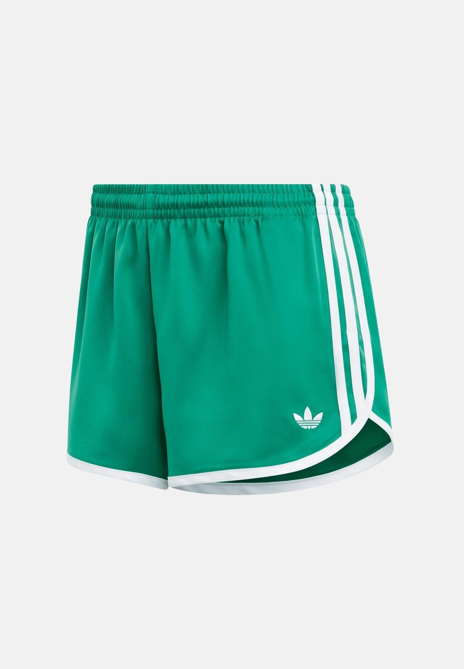 ADIDAS ORIGINALS shorts 3-Stripes Sprinter green verde donna. KD3717 . ADIDAS ORIGINALS 
