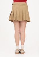ADIDAS ORIGINALS Gonna corta Pleated beige da donna JY3564 . ADIDAS ORIGINALS 
