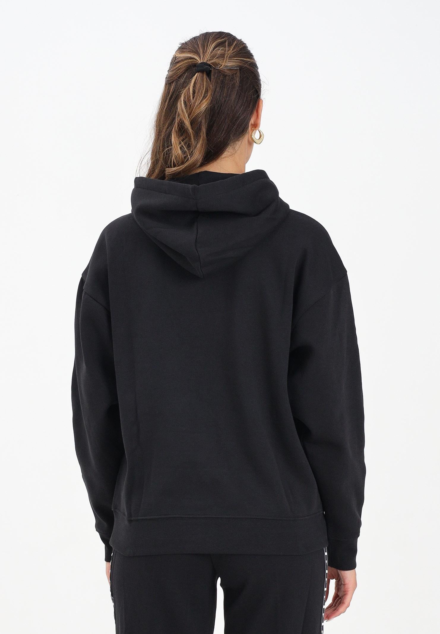 PUMA Felpa con cappuccio ESS Tape nera da donna 688096 01 PUMA 