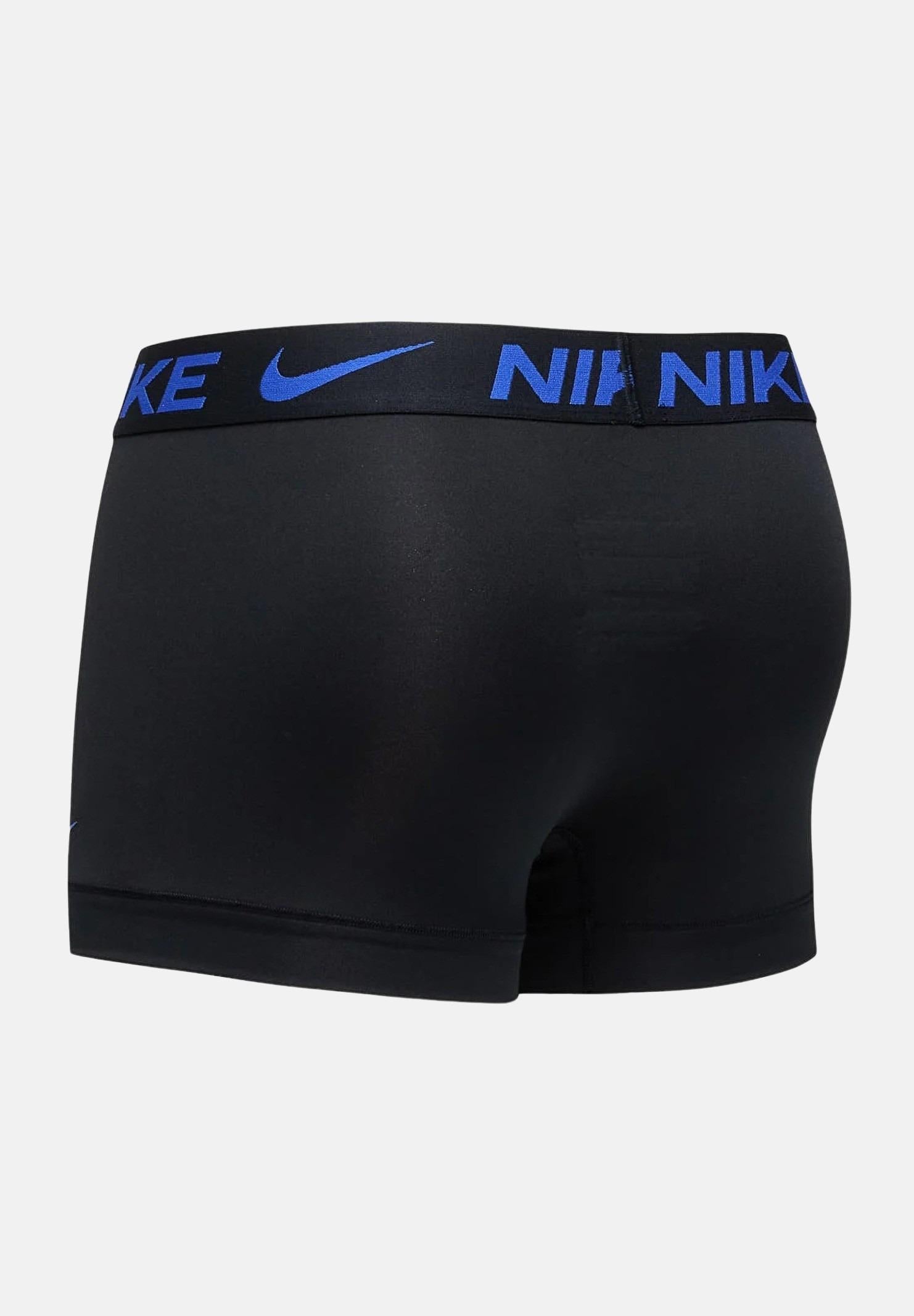 NIKE Set da tre boxer neri da uomo con fascia elastica logata con colori fluo 0000KE1156 PBR NIKE 