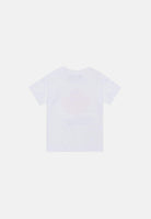 DSQUARED2 T-shirt a manica corta bianca da neonato con stampa DQ3278D00XM DQ100 DSQUARED2 