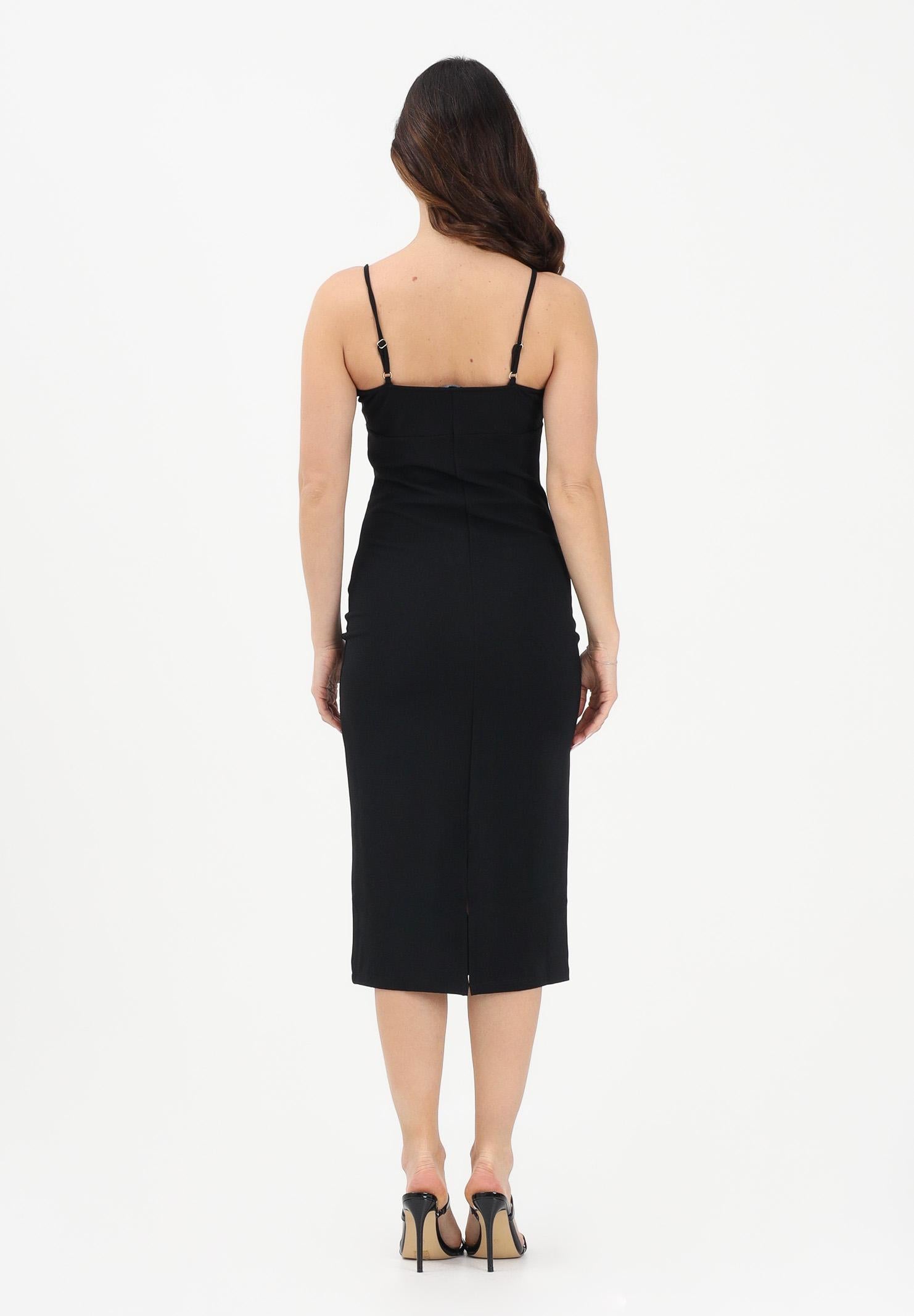 ARMANI EXCHANGE Abito midi nero da donna XW002056AF21295 UC001 ARMANI EXCHANGE 