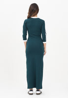 ADIDAS ORIGINALS Abito lungo Adicolor Classics 3-Stripes verde da donna JY2940  ADIDAS ORIGINALS 