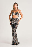 NOELL MAGGINI Abito lungo maculato da donna 0126151 LE NOELL MAGGINI 