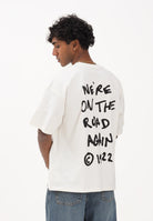 DICKIES SNEEDVILLE t-shirt a maniche corte panna da uomo con stampa graffito sul petto e sul retro DK0A87QOC481  DIckies 