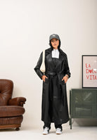 ONLY Trench in eco-pelle nero da donna 15349543 Black ONLY 