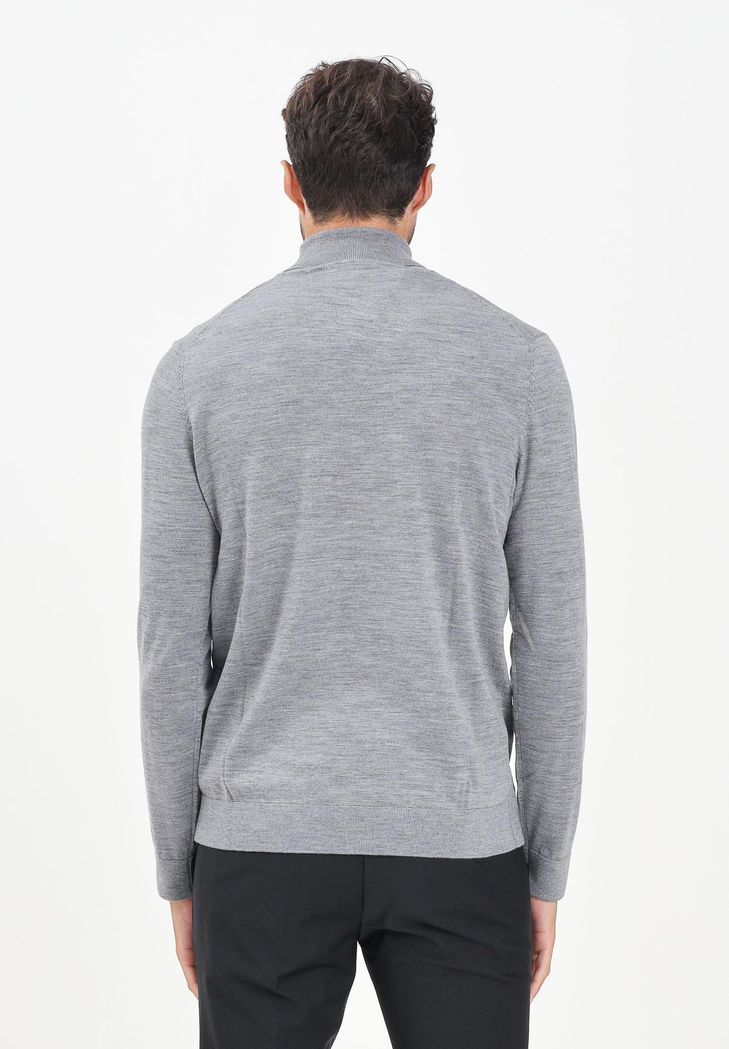 SELECTED HOMME Maglione a collo alto grigio da uomo 16094653 MediumGreyMel SELECTED HOMME 