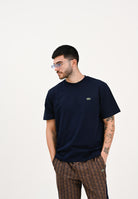 LACOSTE T-shirt a manica corta blu per uomo e donna TH7318 166 LACOSTE 