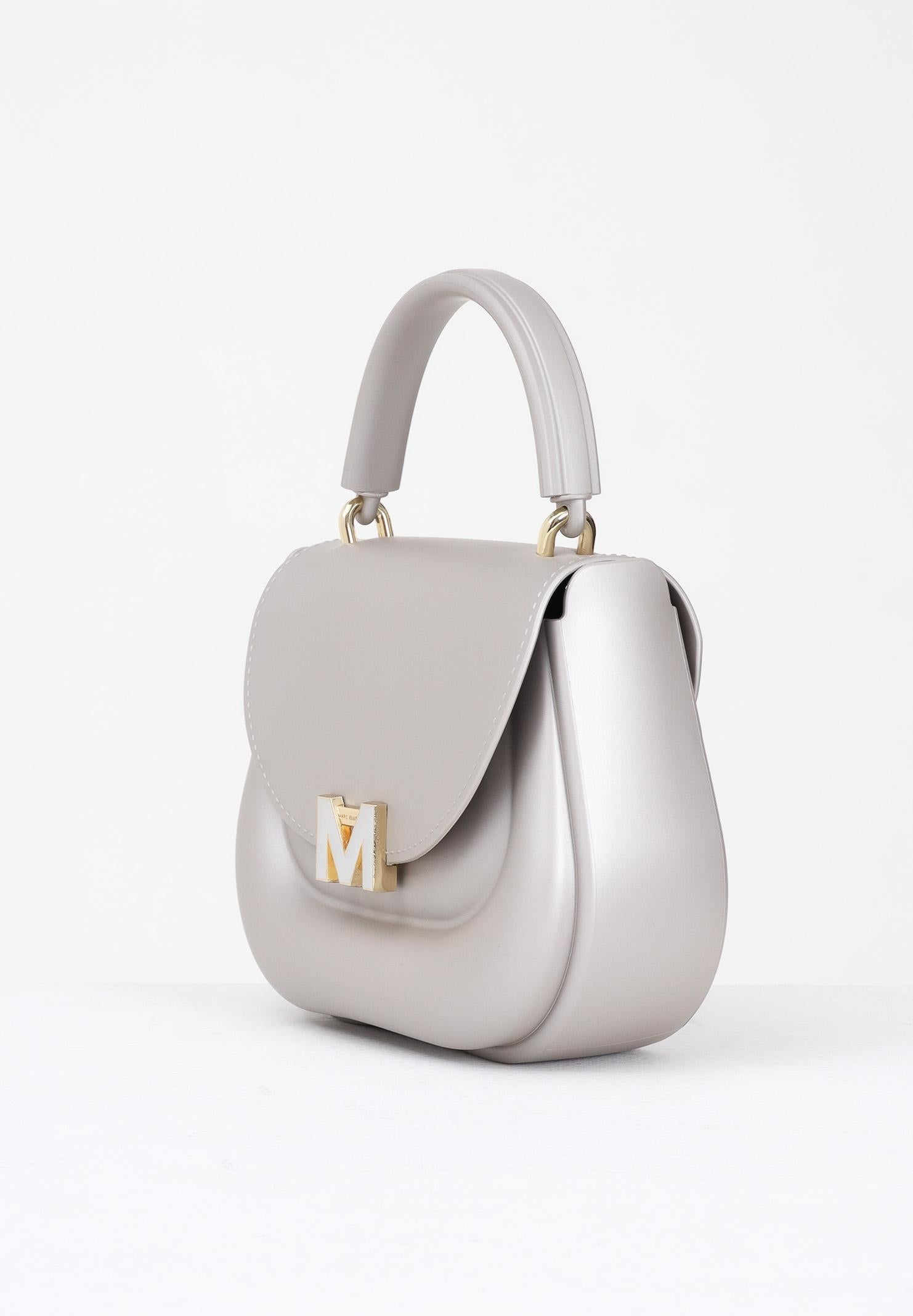 MARC ELLIS Borsa a mano Flat Jelly grigio perla da donna FLAT-JELLY TALIGO MARC ELLIS 
