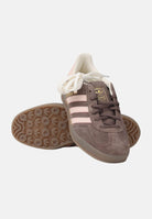 ADIDAS ORIGINALS Sneakers GAZELLE INDOOR marroni e rosa da donna JR2431 . ADIDAS ORIGINALS 