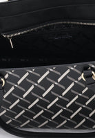 ARMANI EXCHANGE Shopper nera da donna con logo all over XW000927AF17155 MC043 ARMANI EXCHANGE 